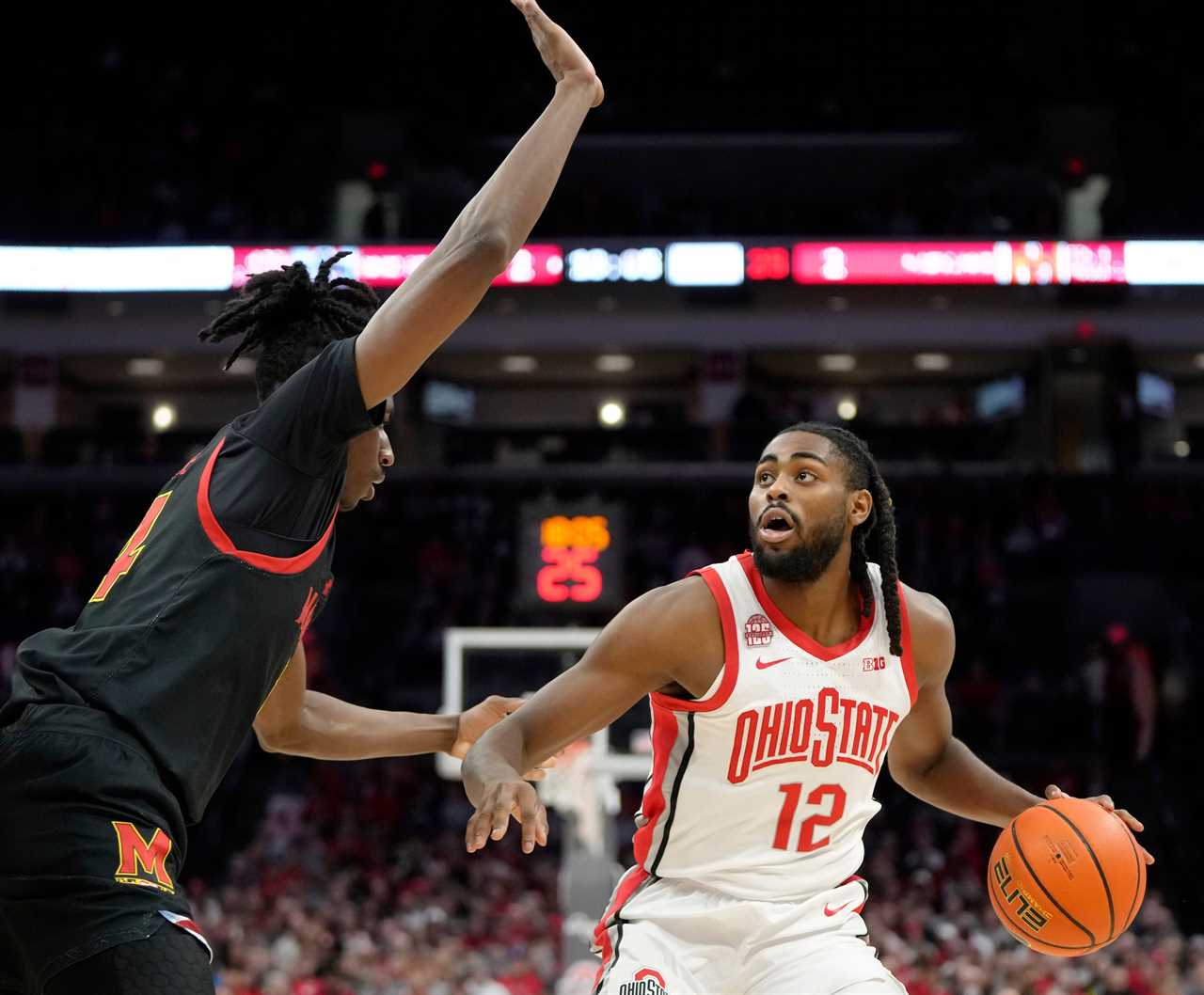 Best photos of Ohio State basketball's win over Maryland