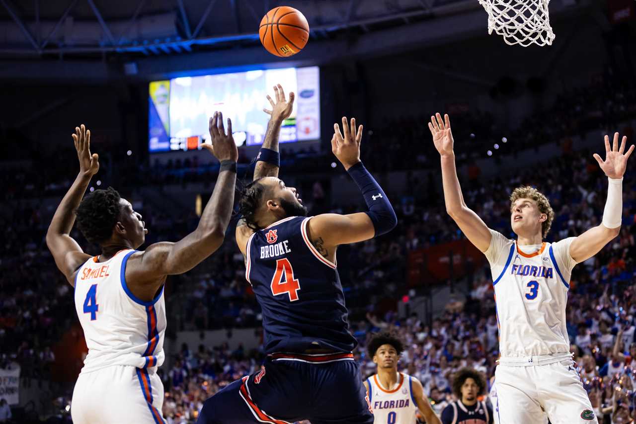 PHOTOS: Highlights from Florida's huge home win vs Auburn Tigers