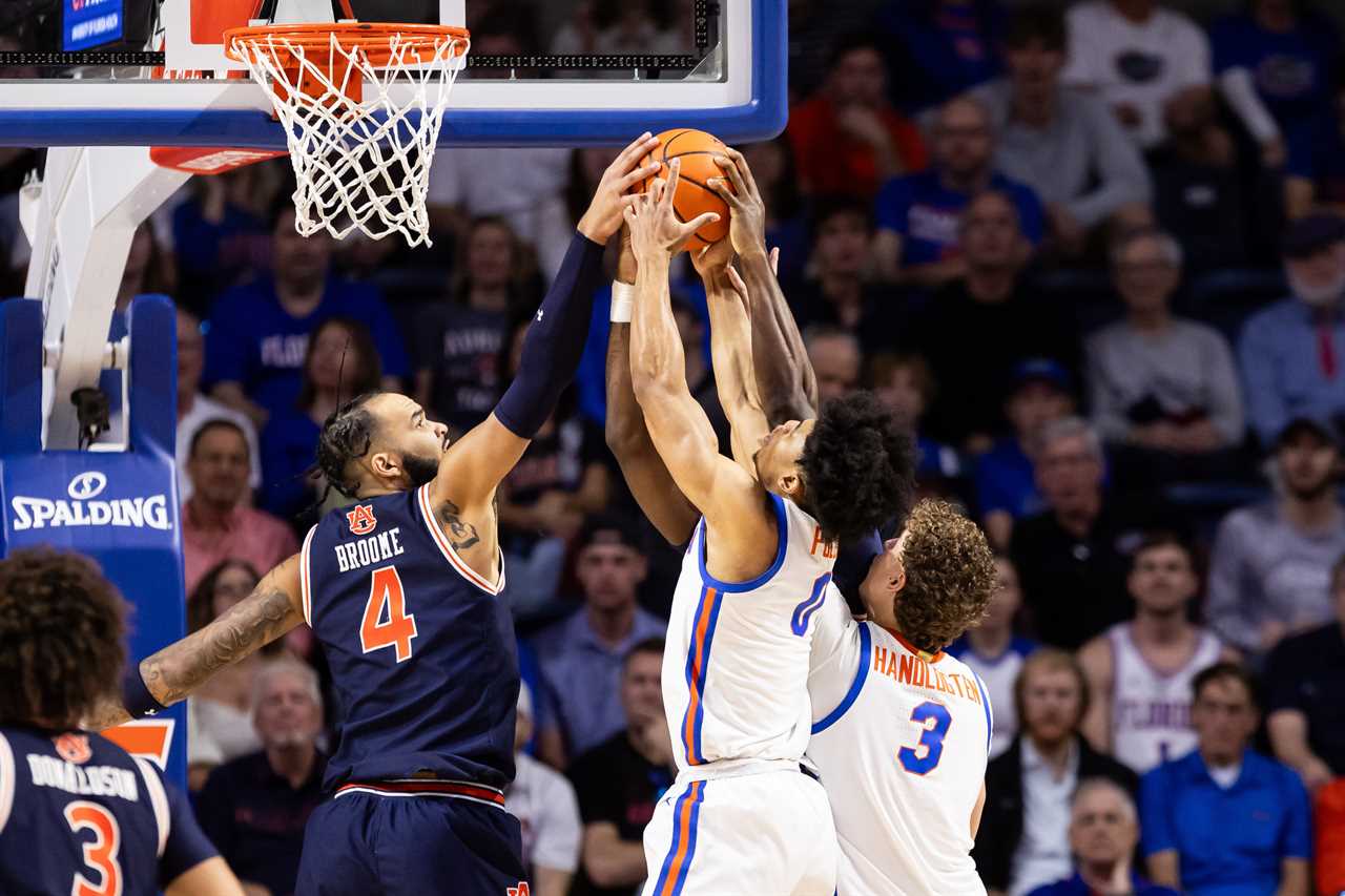 PHOTOS: Highlights from Florida's huge home win vs Auburn Tigers