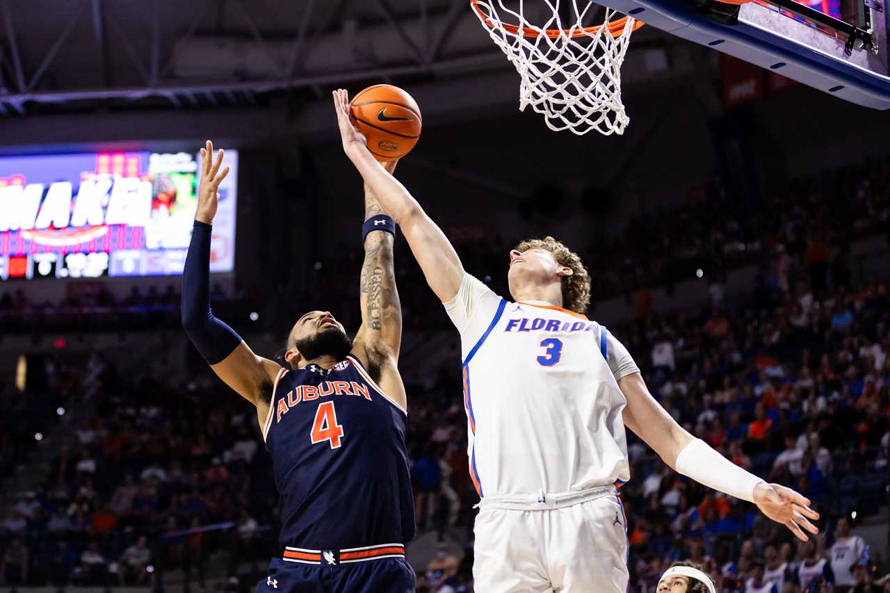 PHOTOS: Highlights from Florida's huge home win vs Auburn Tigers