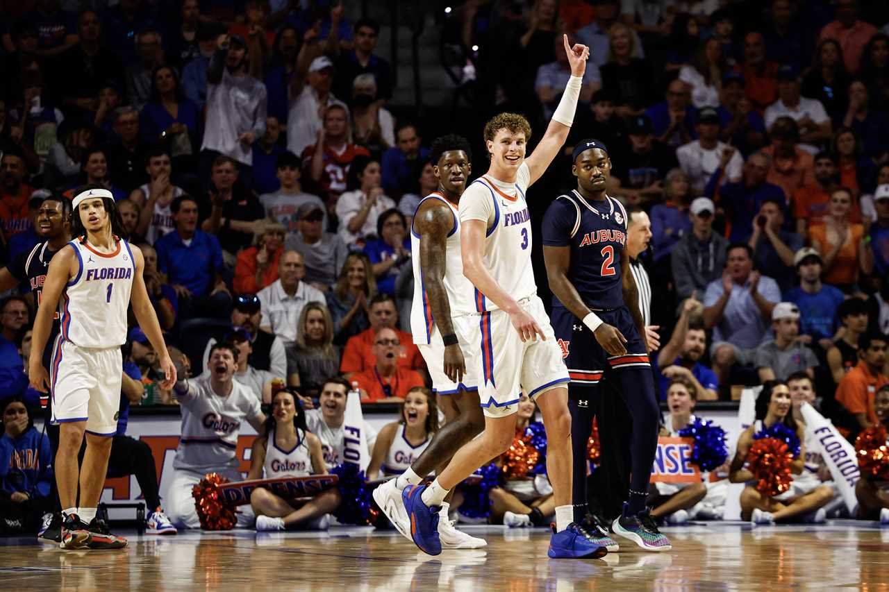 PHOTOS: Highlights from Florida's huge home win vs Auburn Tigers