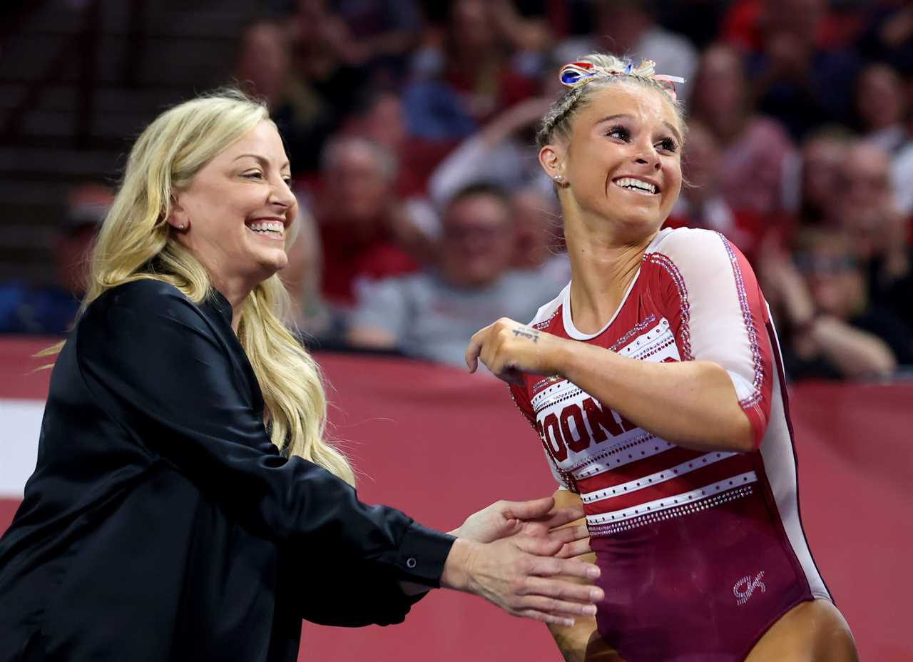 Best photos from Oklahoma Women's Gymnastics win Friday night