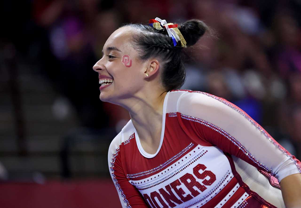 Best photos from Oklahoma Women's Gymnastics win Friday night