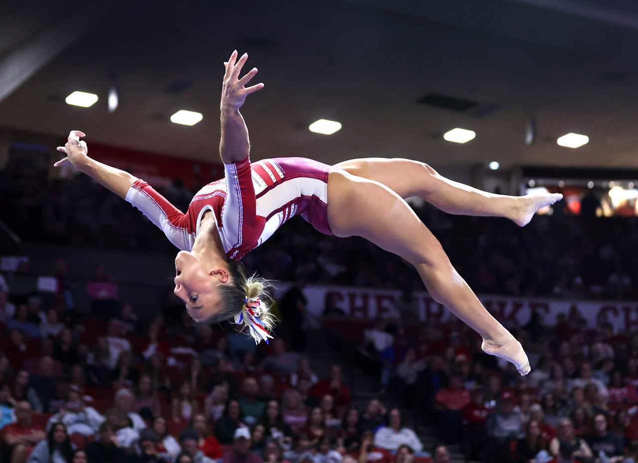 Best photos from Oklahoma Women's Gymnastics win Friday night