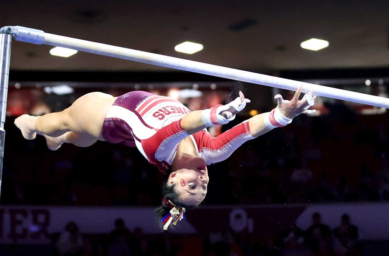 Best photos from Oklahoma Women's Gymnastics win Friday night