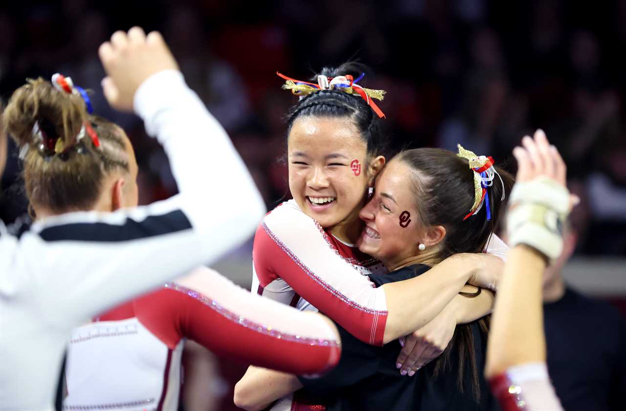 Best photos from Oklahoma Women's Gymnastics win Friday night