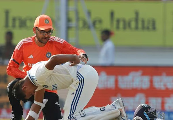 INDvsENG 3rd Test, Day 3: Yashasvi Jaiswal forced to retired hurt after injuring his back