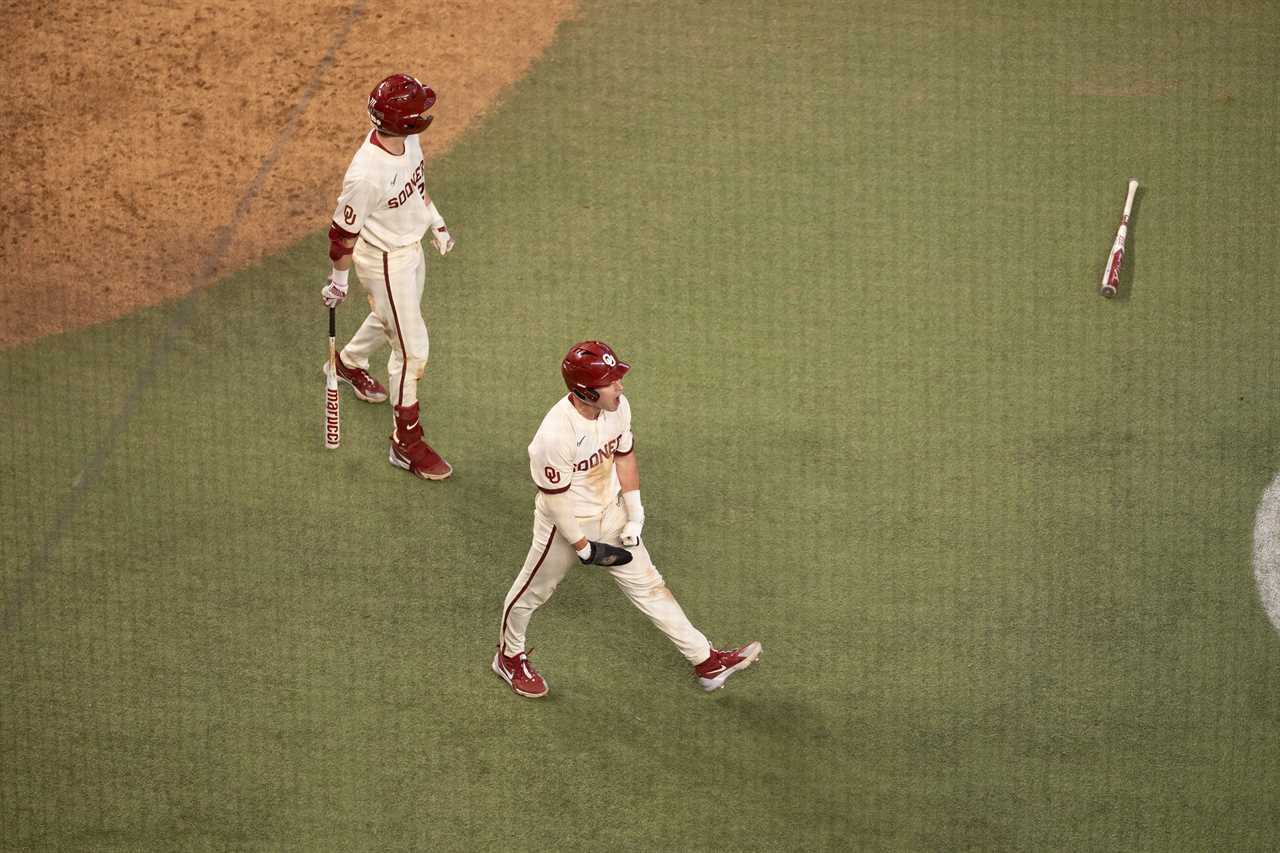 Best Photos from the Oklahoma Baseball's win over the Nebraska Cornhuskers