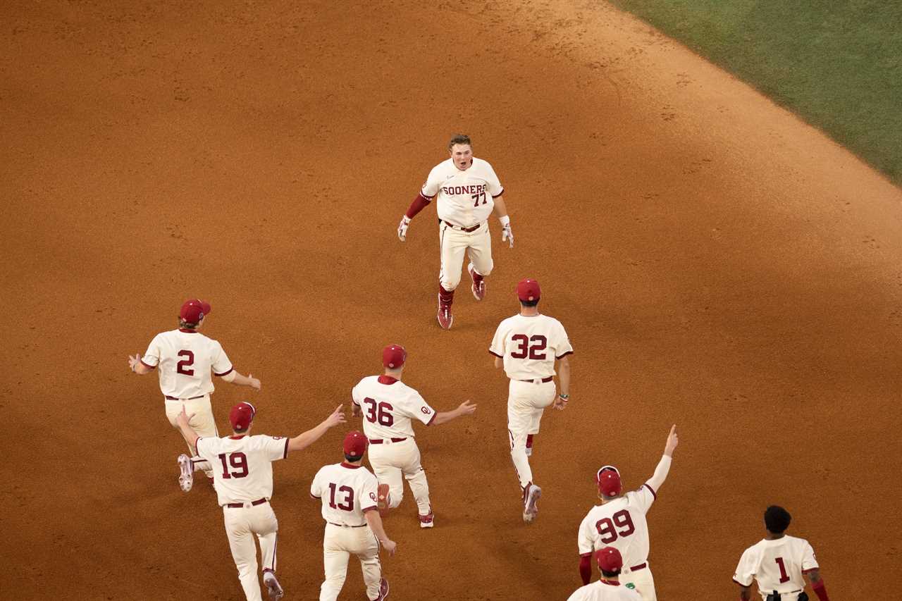 Best Photos from the Oklahoma Baseball's win over the Nebraska Cornhuskers