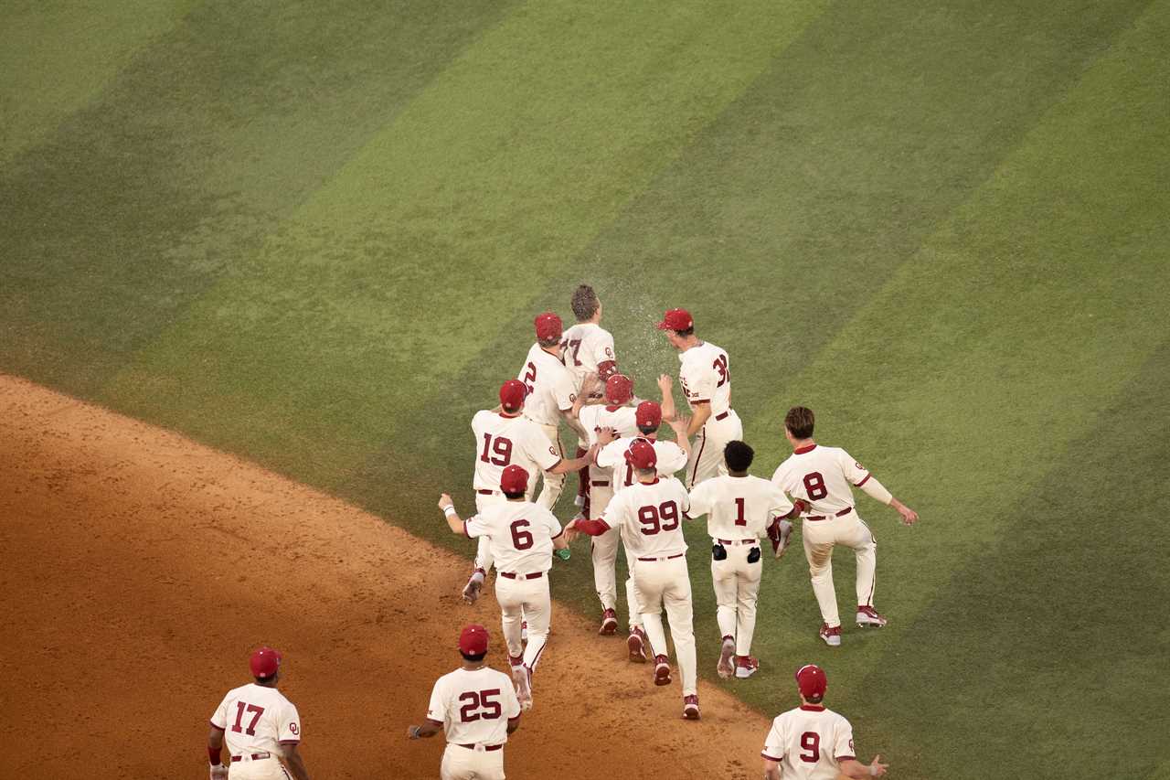 Best Photos from the Oklahoma Baseball's win over the Nebraska Cornhuskers