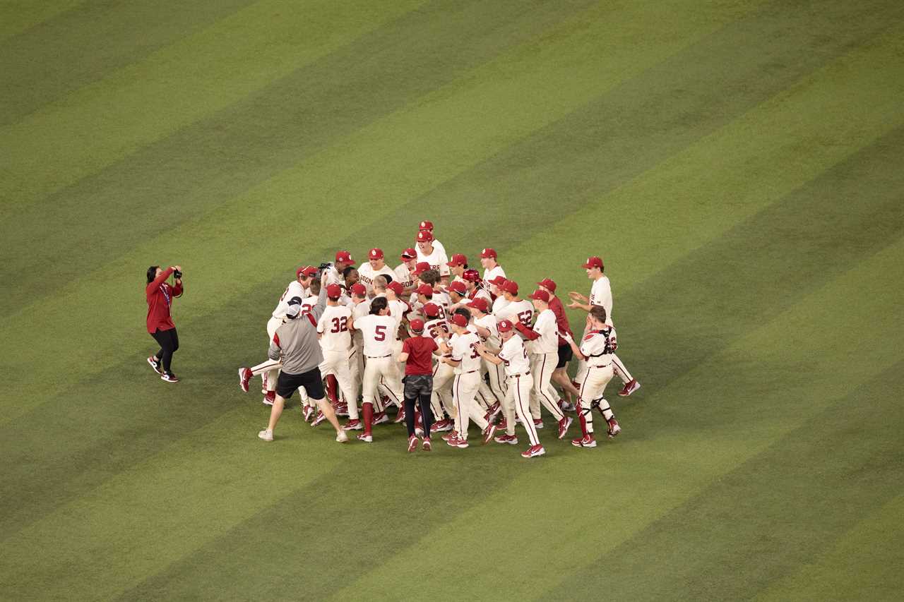 Best Photos from the Oklahoma Baseball's win over the Nebraska Cornhuskers