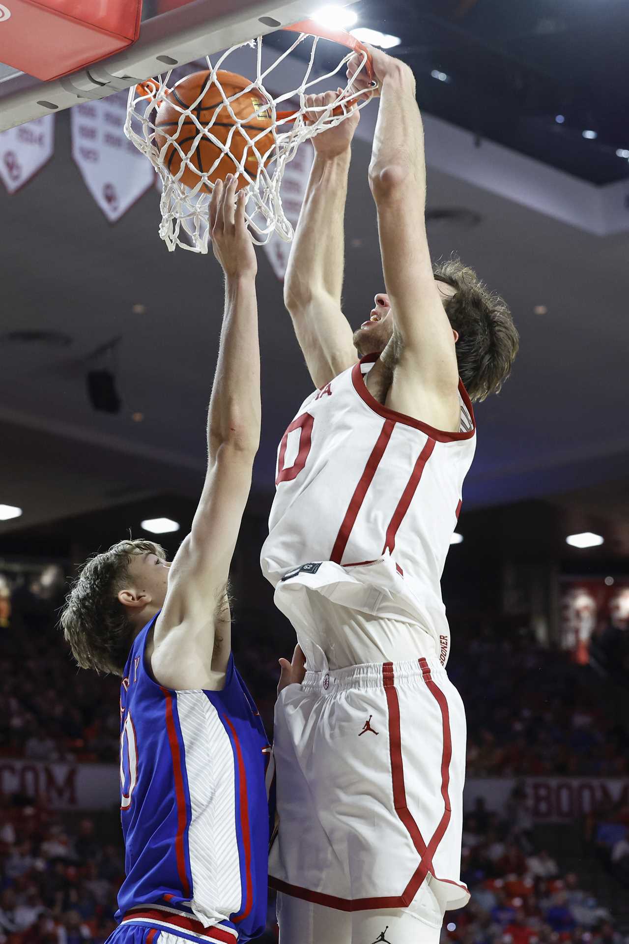 Best Photos from Oklahoma's loss to the Kansas Jayhawks