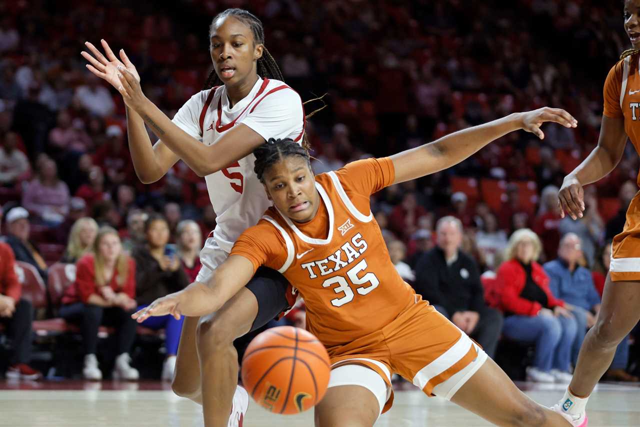 Best Photos from Oklahoma Women's upset win over the No. 3 Texas Longhorns