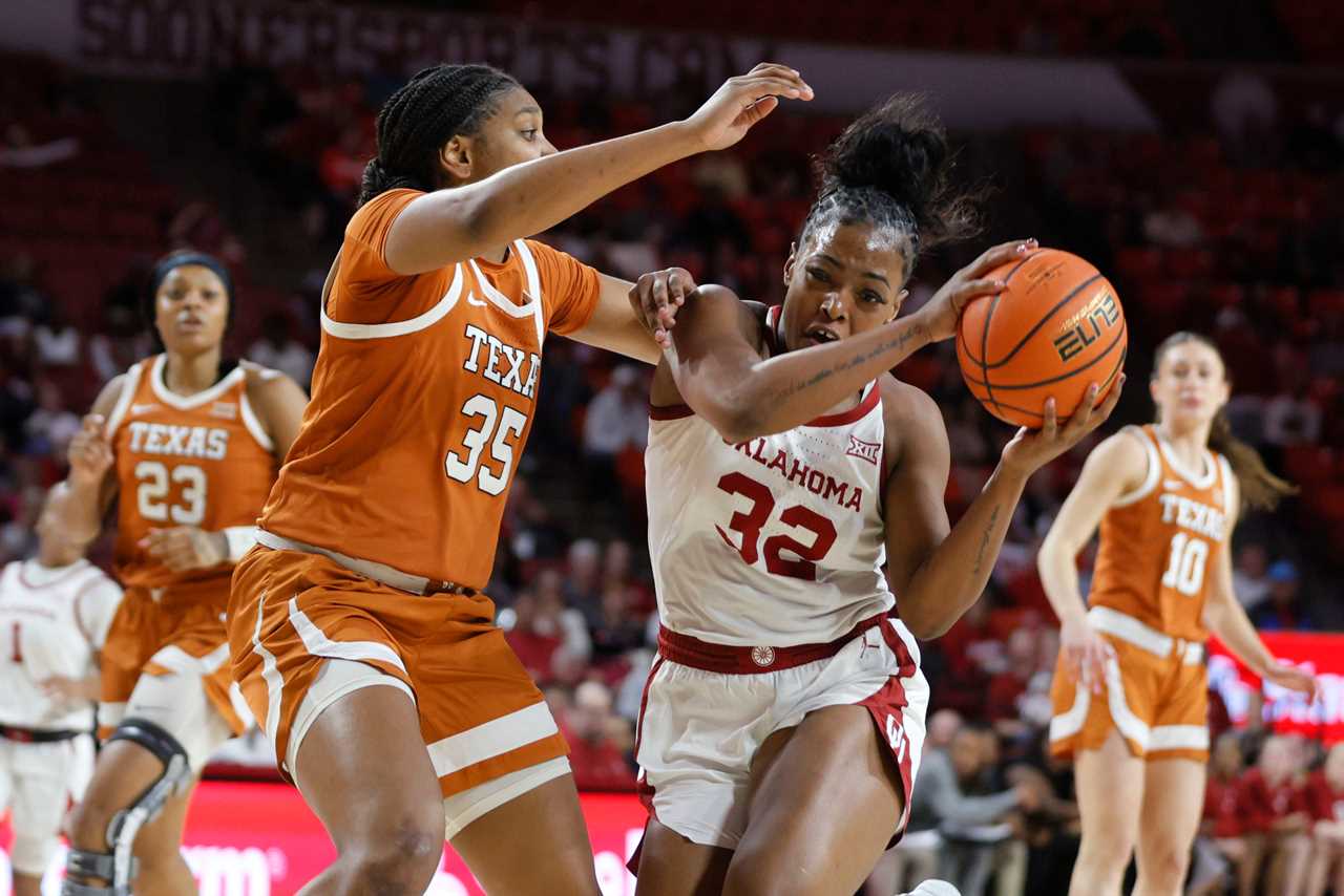 Best Photos from Oklahoma Women's upset win over the No. 3 Texas Longhorns