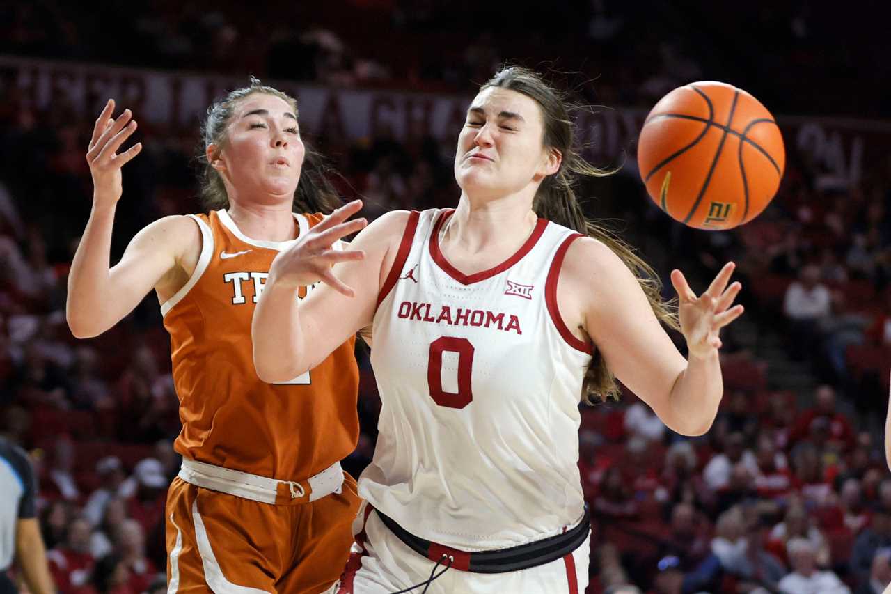 Best Photos from Oklahoma Women's upset win over the No. 3 Texas Longhorns