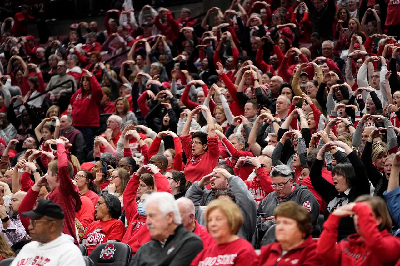 Best photos of Ohio State women's basketball's Big Ten clinching victory over Michigan