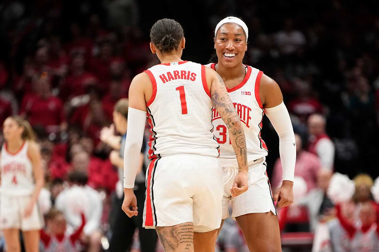 Best photos of Ohio State women's basketball's Big Ten clinching victory over Michigan