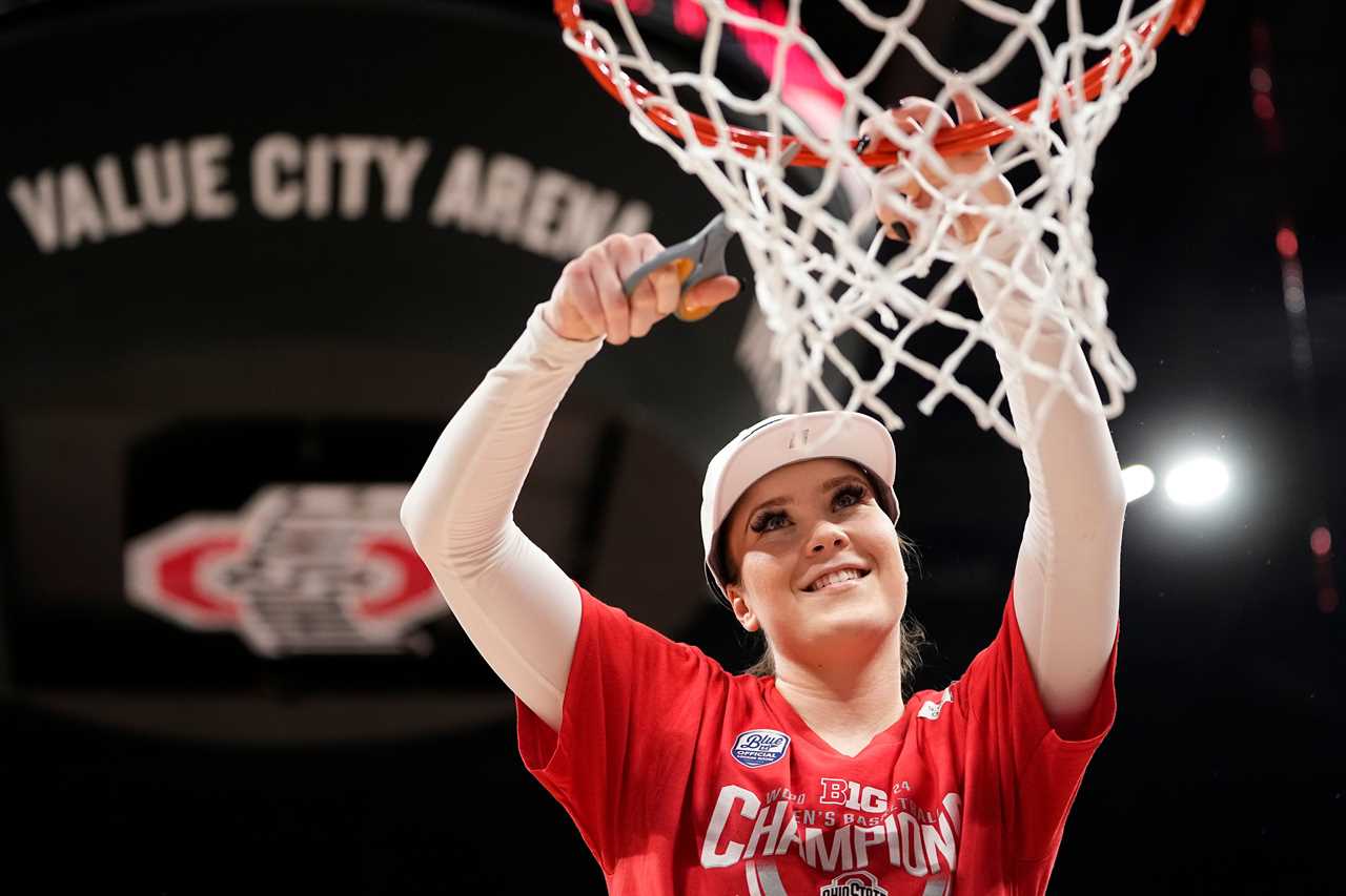 Best photos of Ohio State women's basketball's Big Ten clinching victory over Michigan