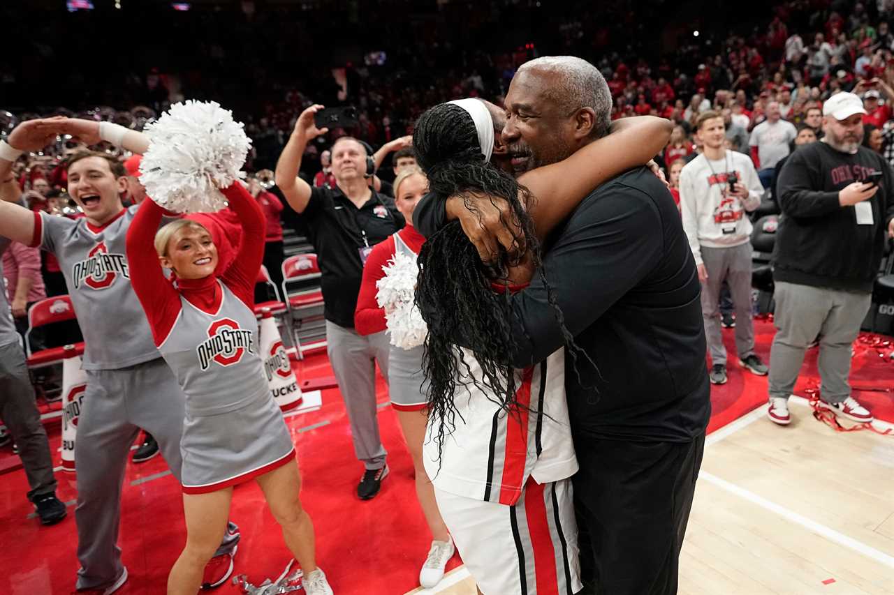 Best photos of Ohio State women's basketball's Big Ten clinching victory over Michigan