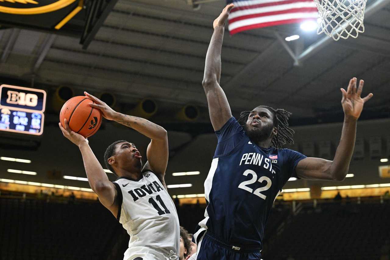 NCAA Basketball: Penn State at Iowa