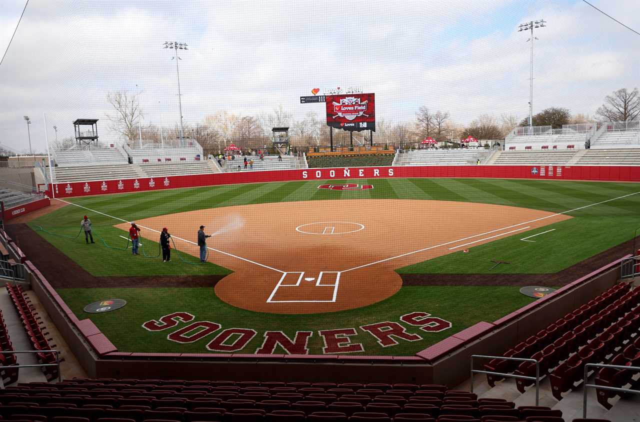 Best photos from Oklahoma Sooners opening day at Love's Field