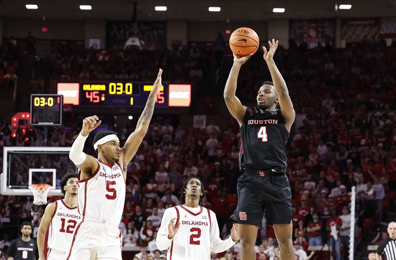 Best photos from the Oklahoma Sooners 87-85 to the No. 1 Houston Cougars