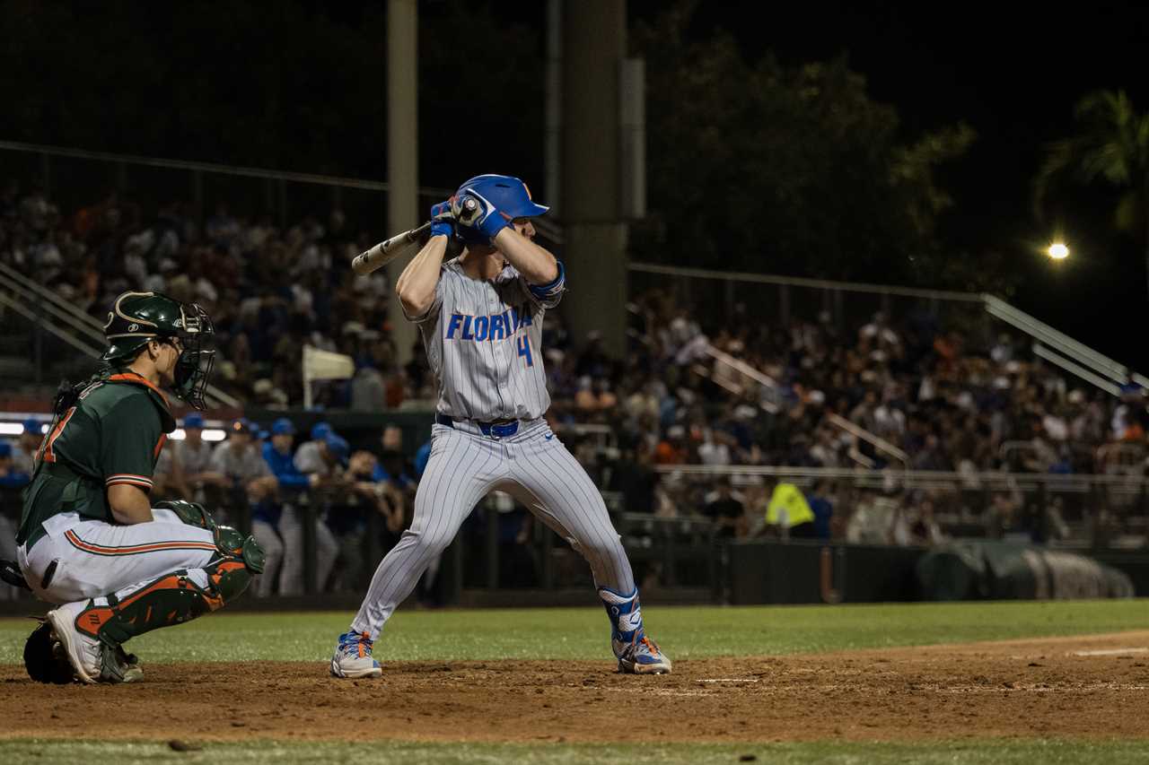 PHOTOS: Highlights from Florida baseball's series opening win against Miami