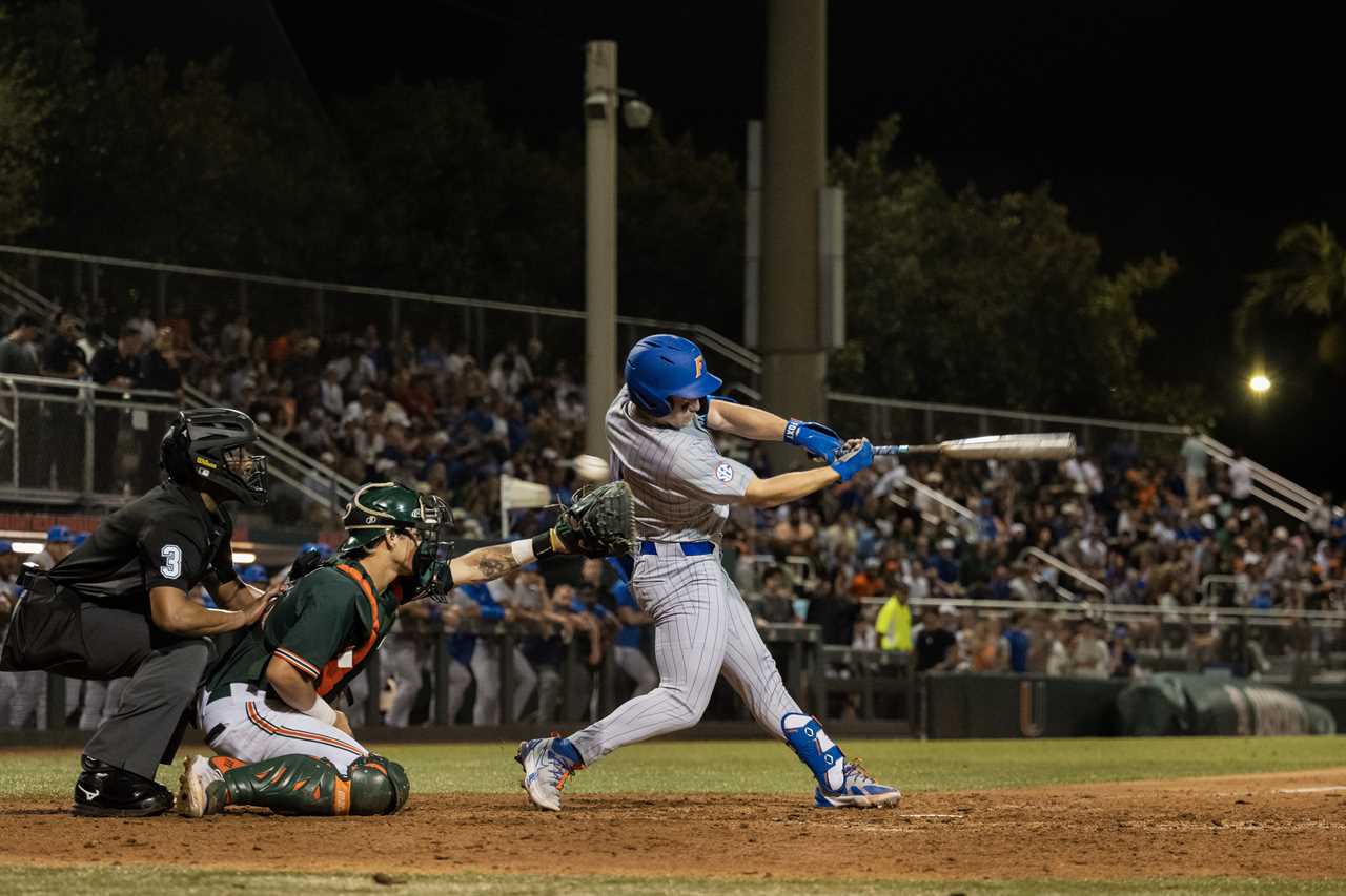 PHOTOS: Highlights from Florida baseball's series opening win against Miami