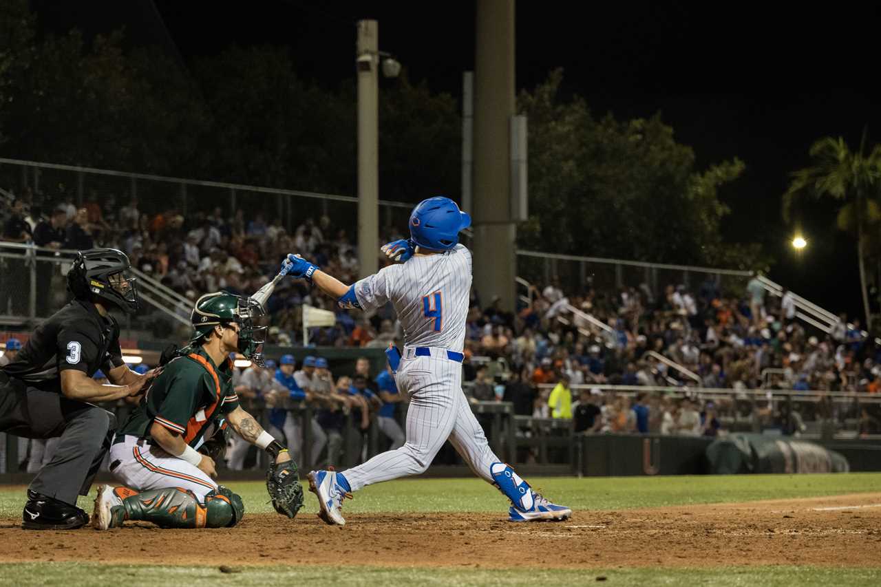 PHOTOS: Highlights from Florida baseball's series opening win against Miami