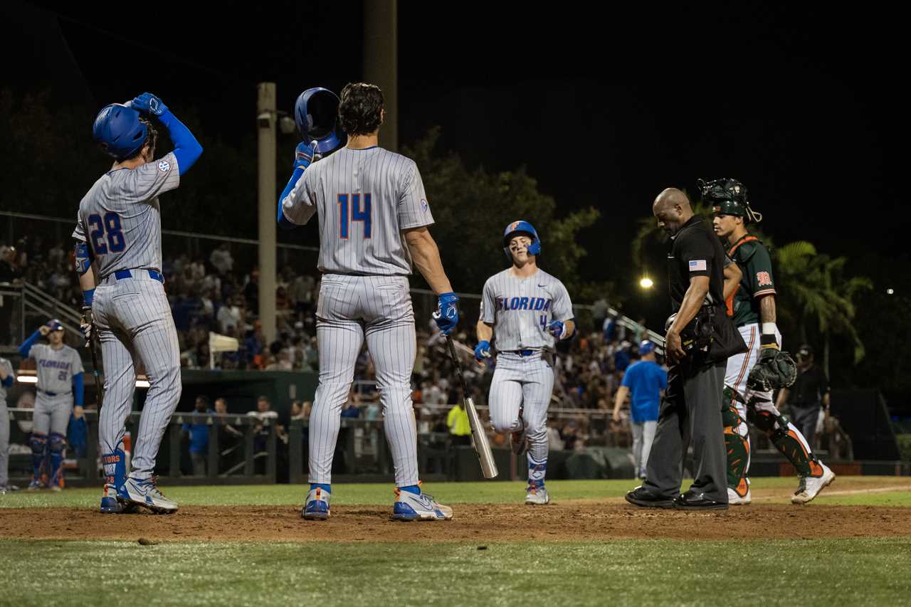 PHOTOS: Highlights from Florida baseball's series opening win against Miami