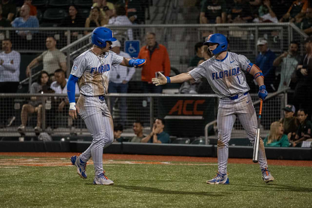 PHOTOS: Highlights from Florida baseball's series opening win against Miami