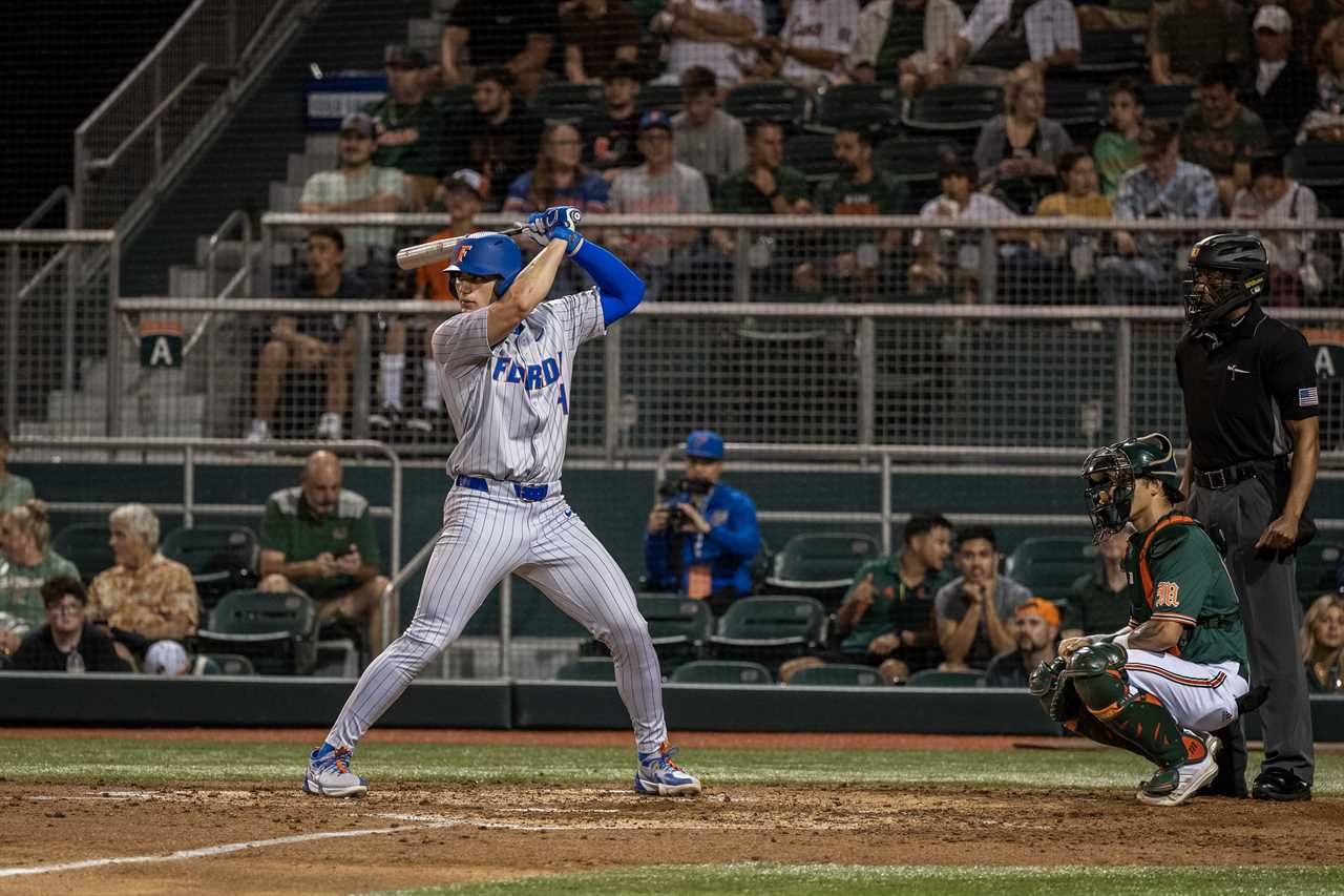 PHOTOS: Highlights from Florida baseball's series opening win against Miami