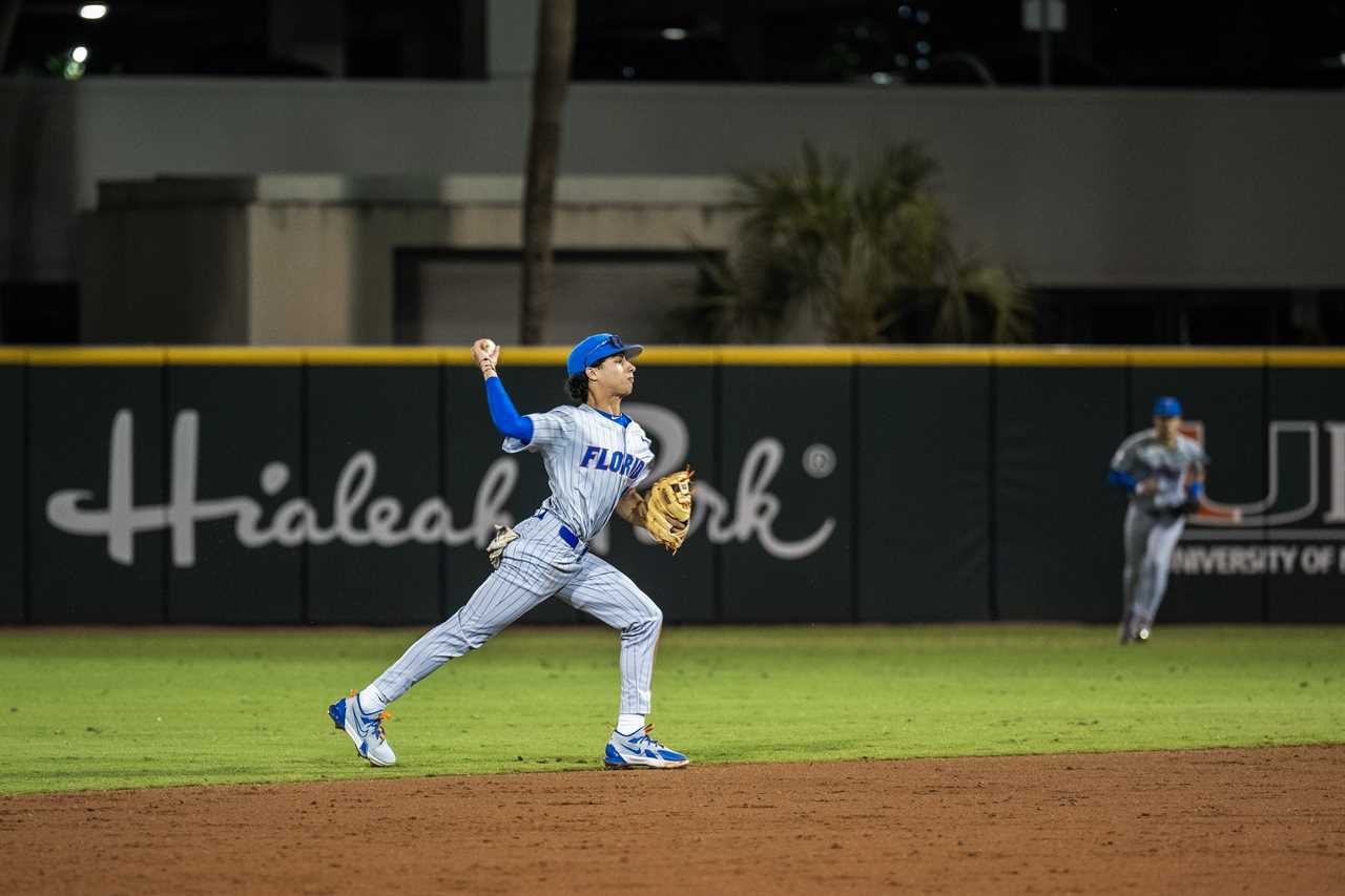 PHOTOS: Highlights from Florida baseball's series opening win against Miami