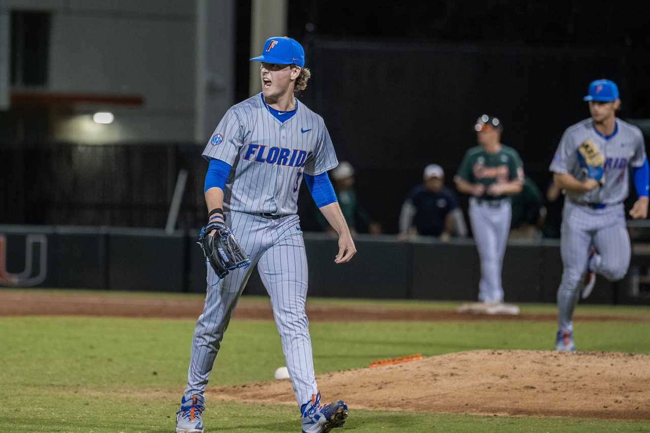 PHOTOS: Highlights from Florida baseball's series opening win against Miami