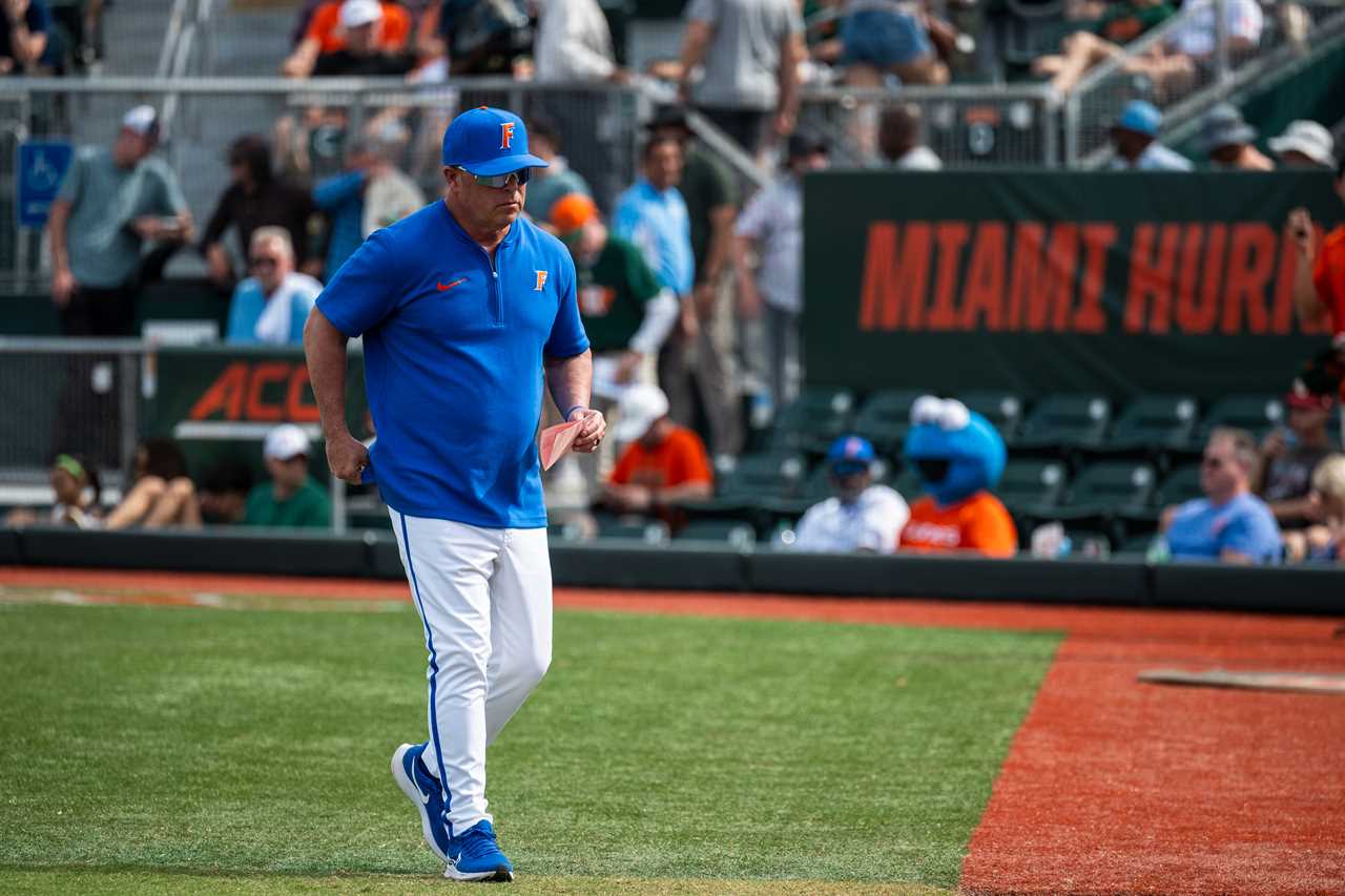 PHOTOS: Highlight from Florida vs. Miami baseball on Saturday