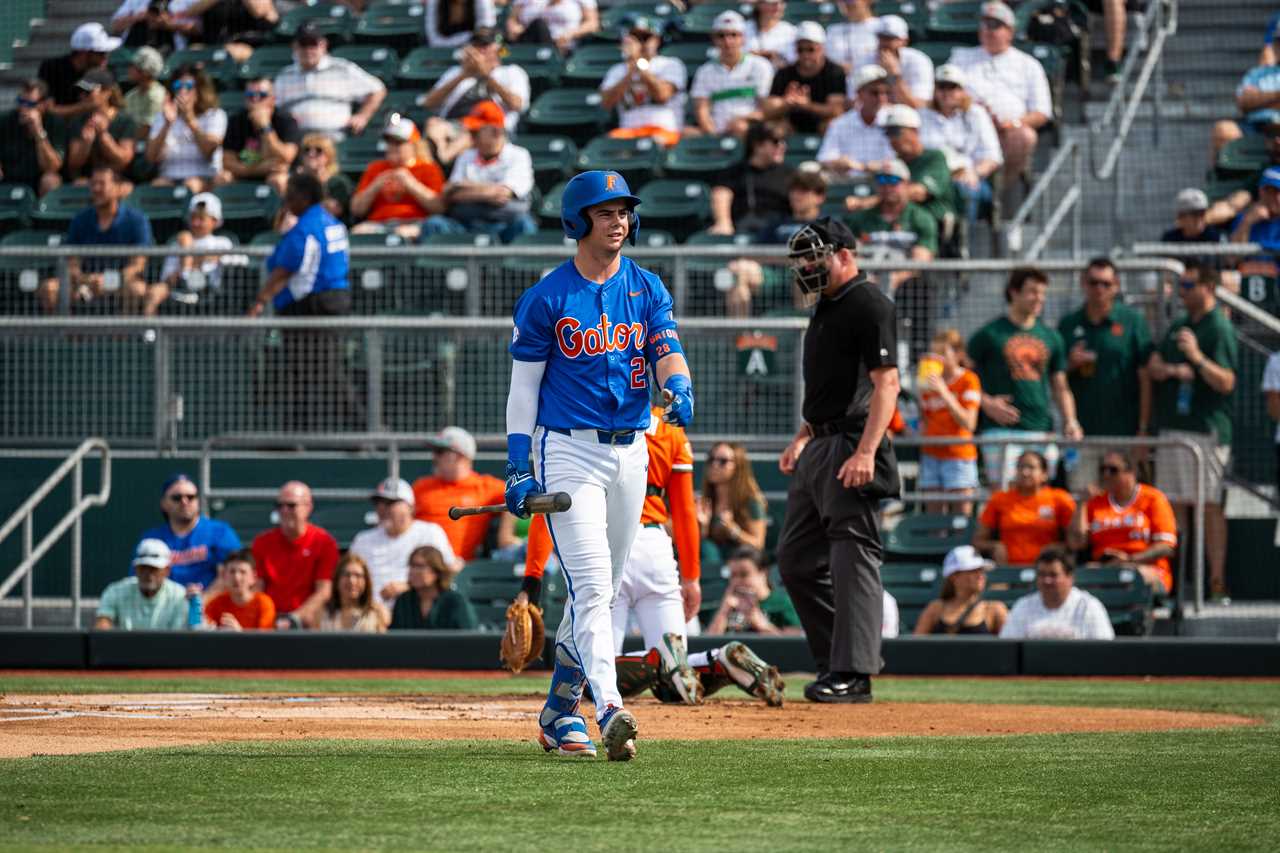 PHOTOS: Highlight from Florida vs. Miami baseball on Saturday