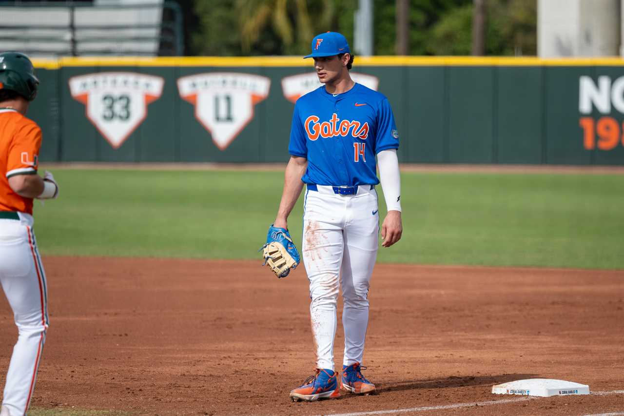 PHOTOS: Highlight from Florida vs. Miami baseball on Saturday