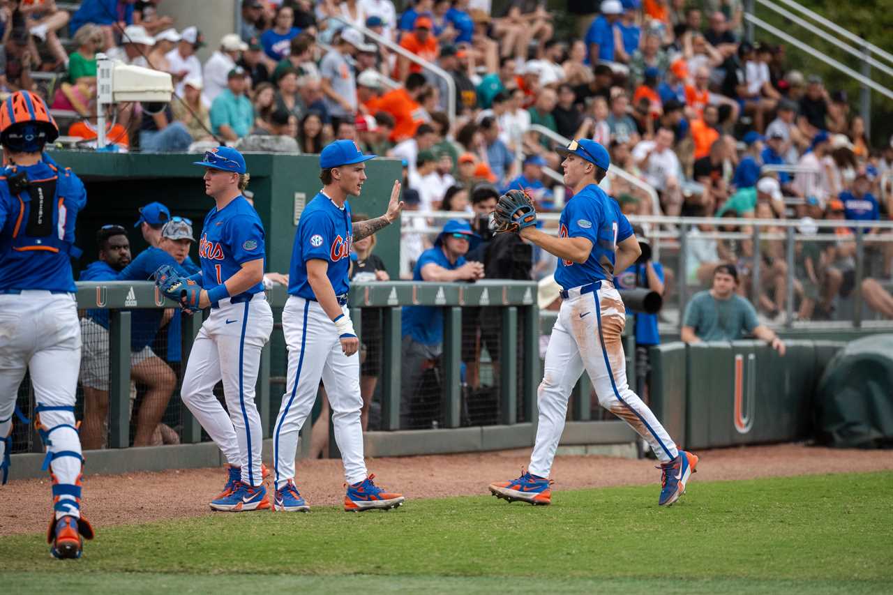 PHOTOS: Highlight from Florida vs. Miami baseball on Saturday