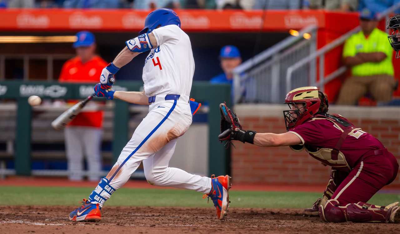 PHOTOS: Highlights from Florida baseball's home loss to FSU