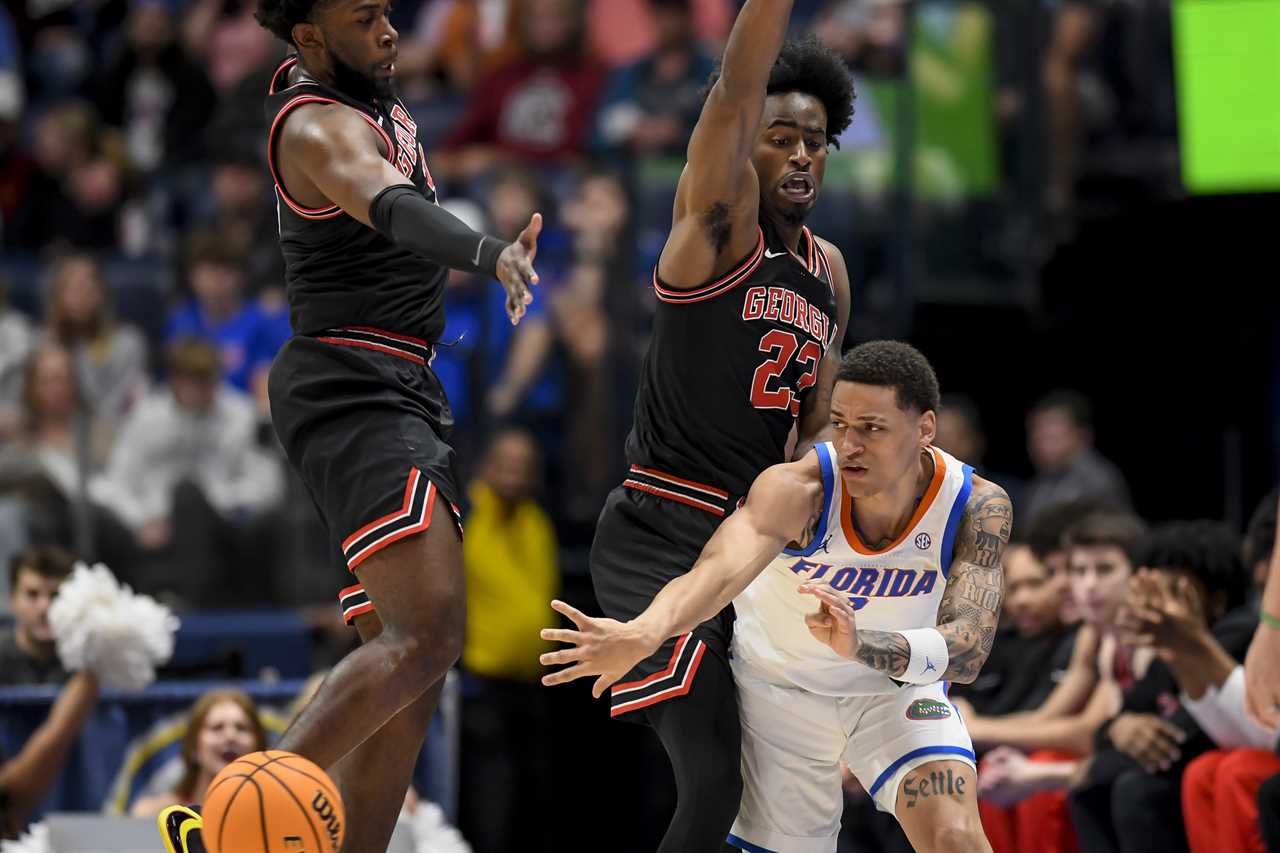 PHOTOS: Highlights from Florida's win vs Georgia in SEC Tournament