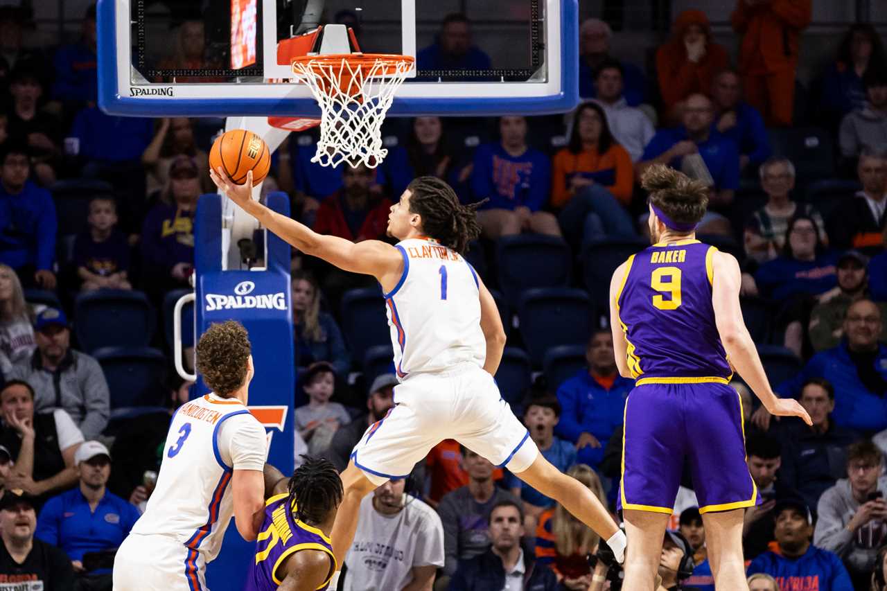 PHOTOS: Highlights from Florida's narrow win over LSU Tigers