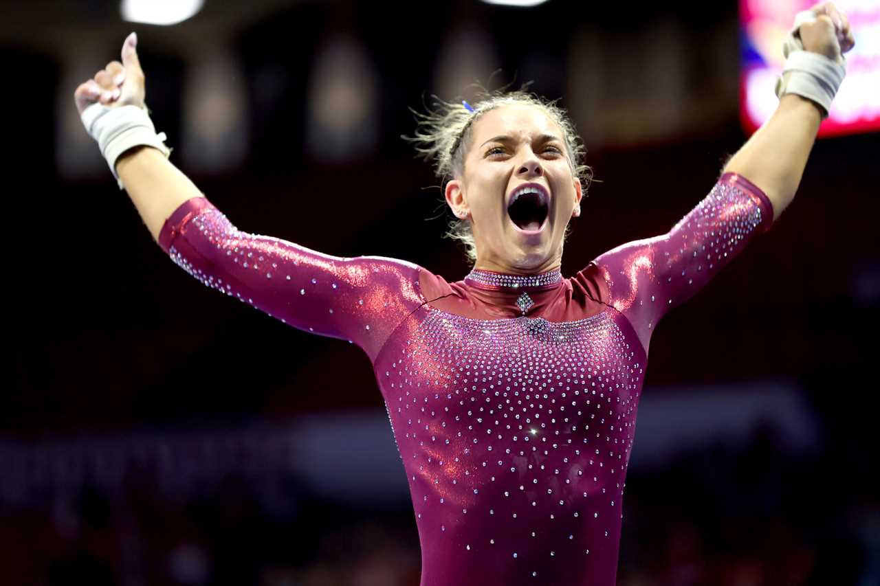 Best photos from Oklahoma Women's Gymnastics historic Big 12 championship win