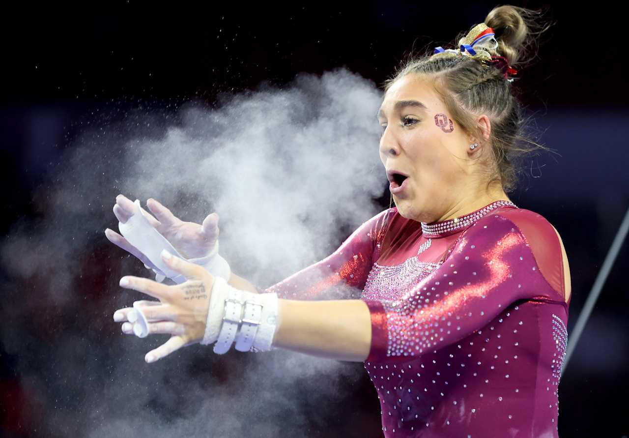 Best photos from Oklahoma Women's Gymnastics historic Big 12 championship win