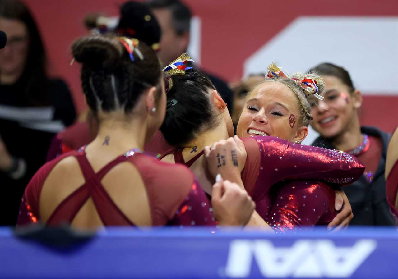 Best photos from Oklahoma Women's Gymnastics historic Big 12 championship win