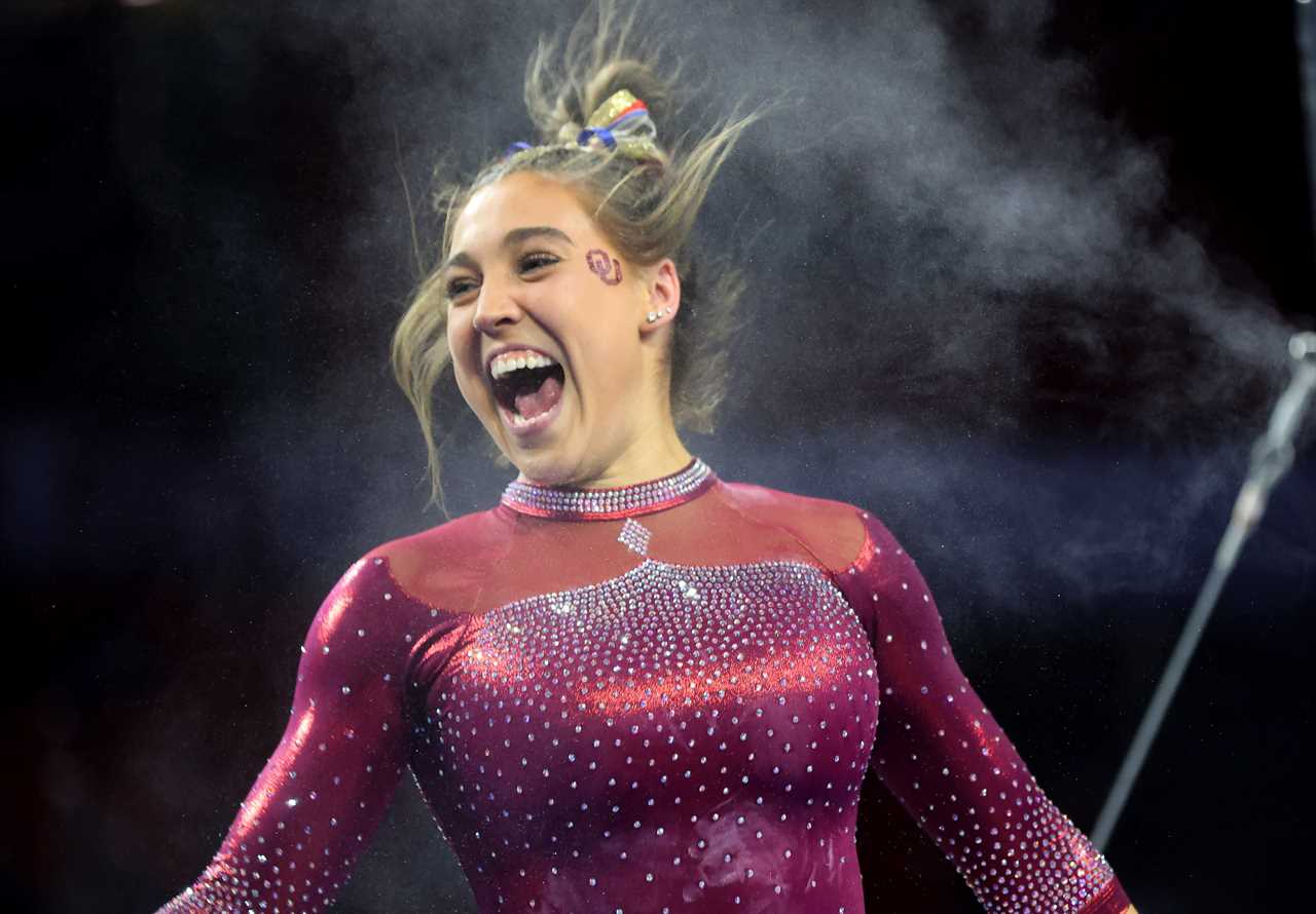 Best photos from Oklahoma Women's Gymnastics historic Big 12 championship win