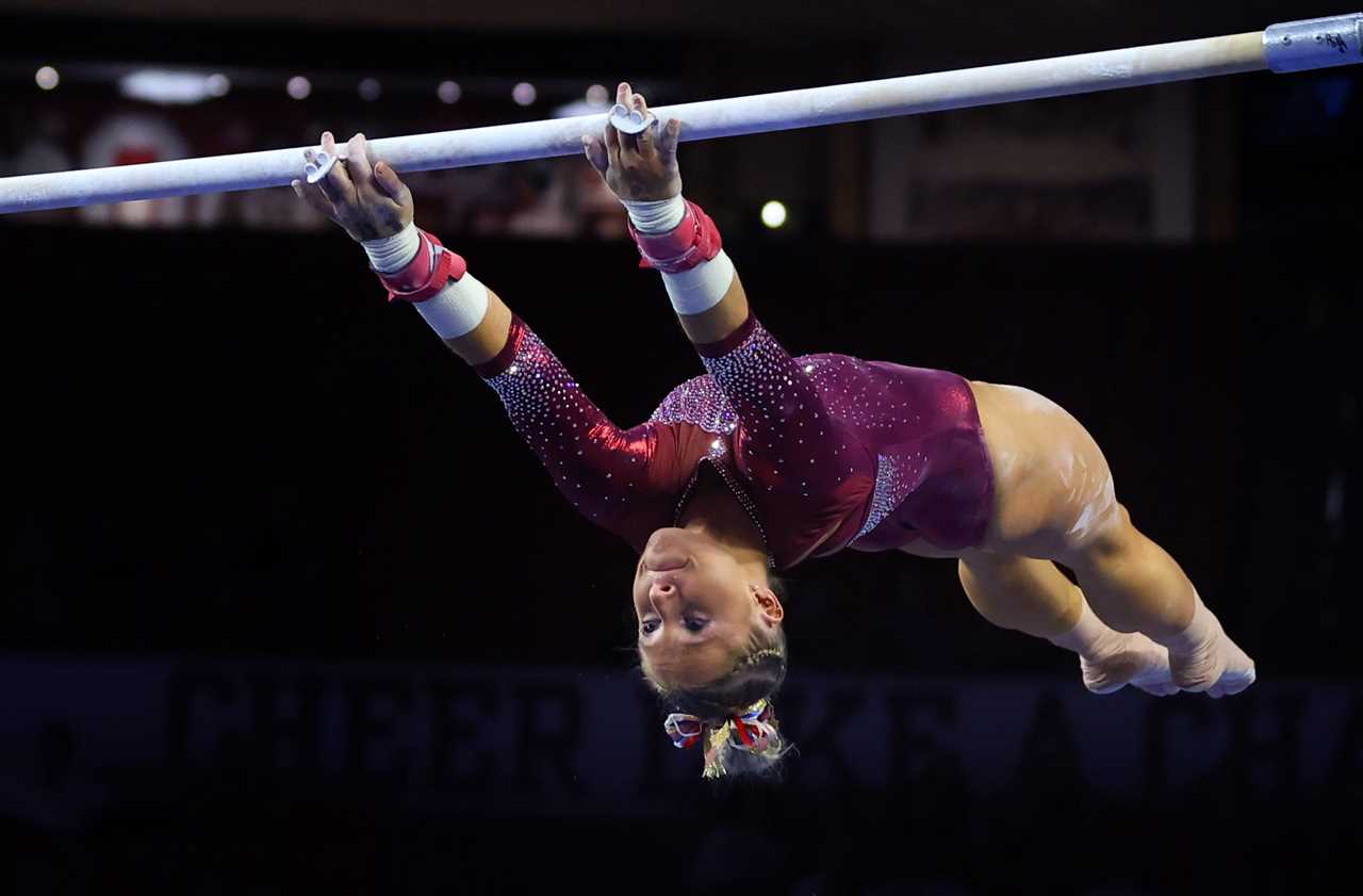 Best photos from Oklahoma Women's Gymnastics historic Big 12 championship win