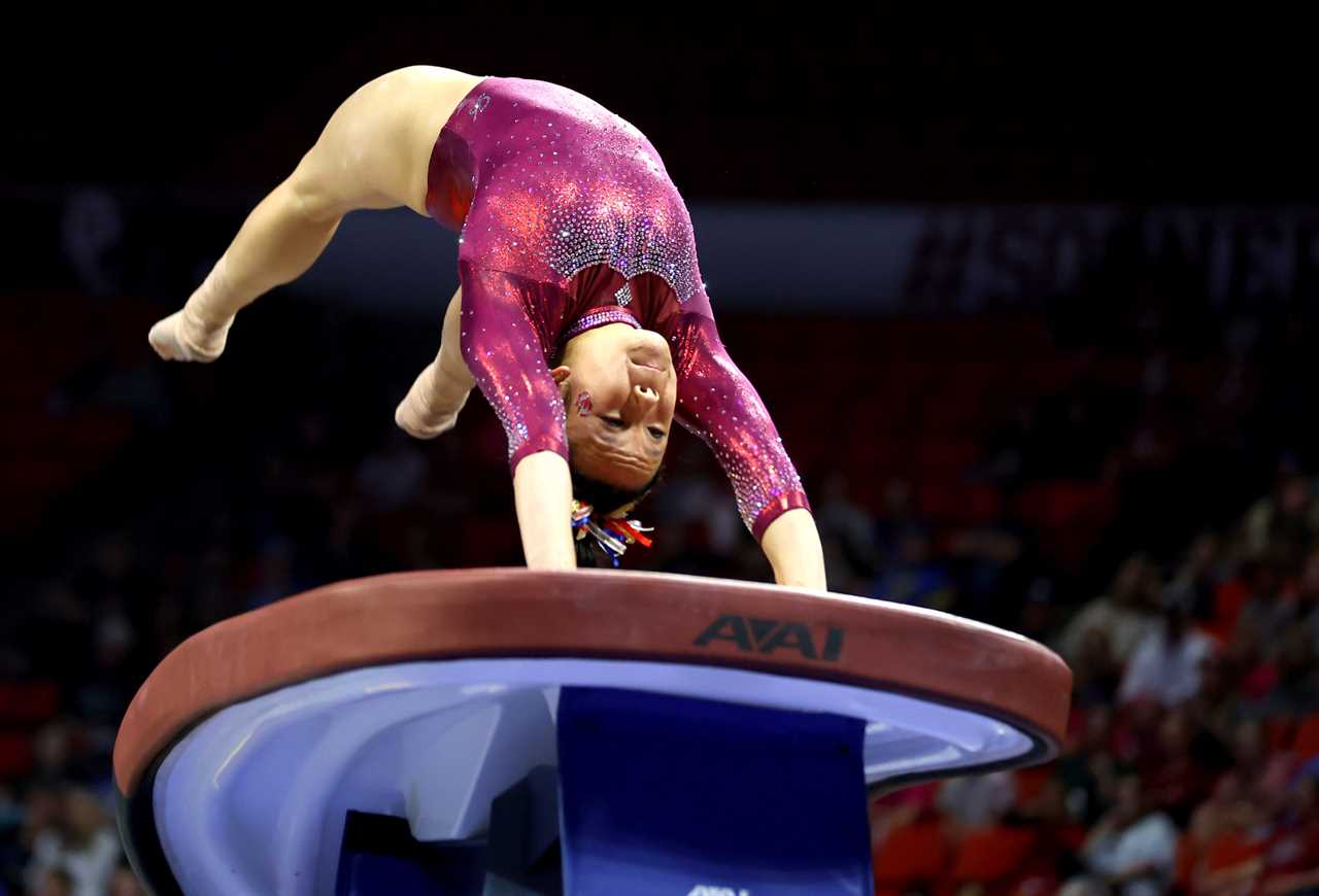 Best photos from Oklahoma Women's Gymnastics historic Big 12 championship win