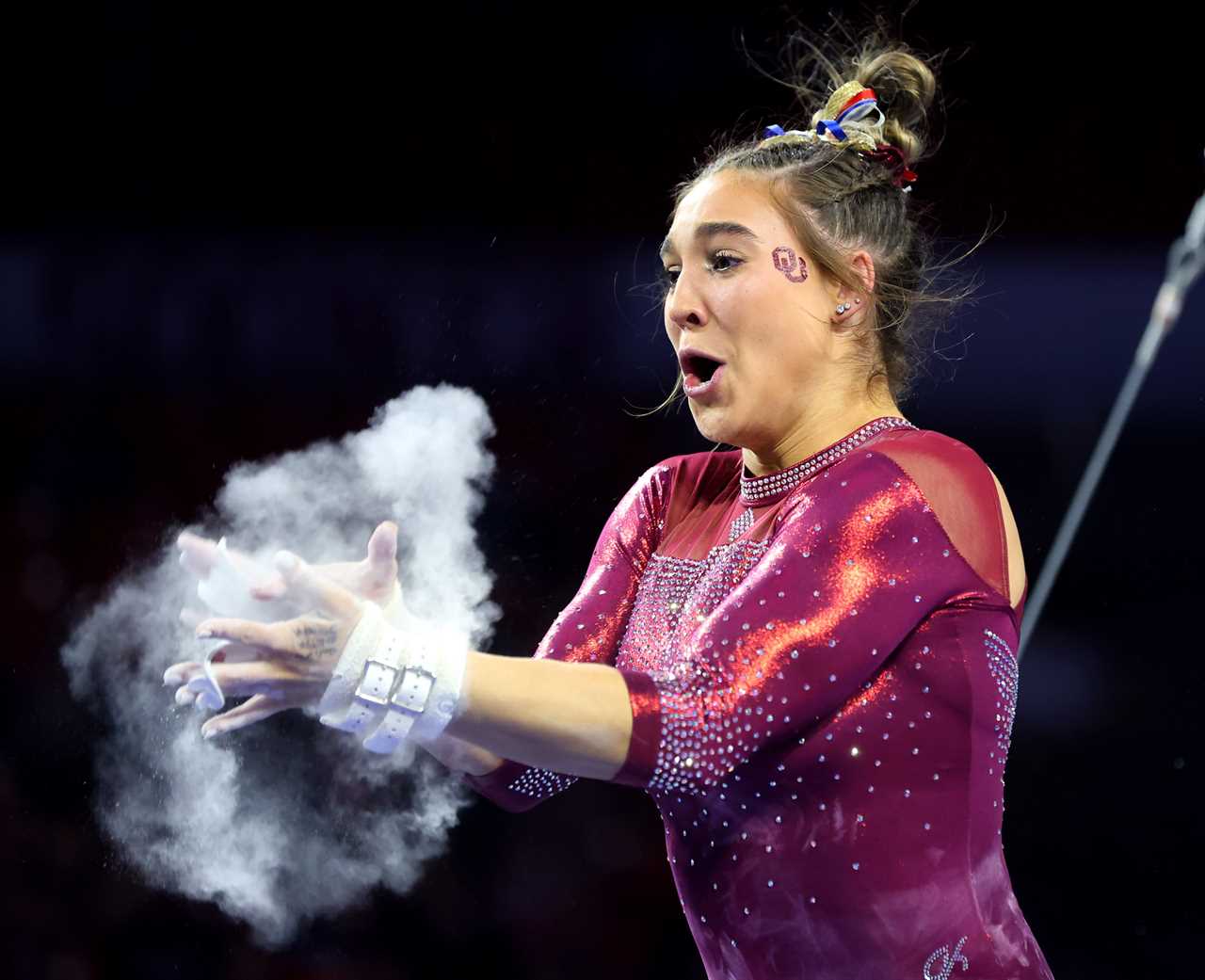 Best photos from Oklahoma Women's Gymnastics historic Big 12 championship win