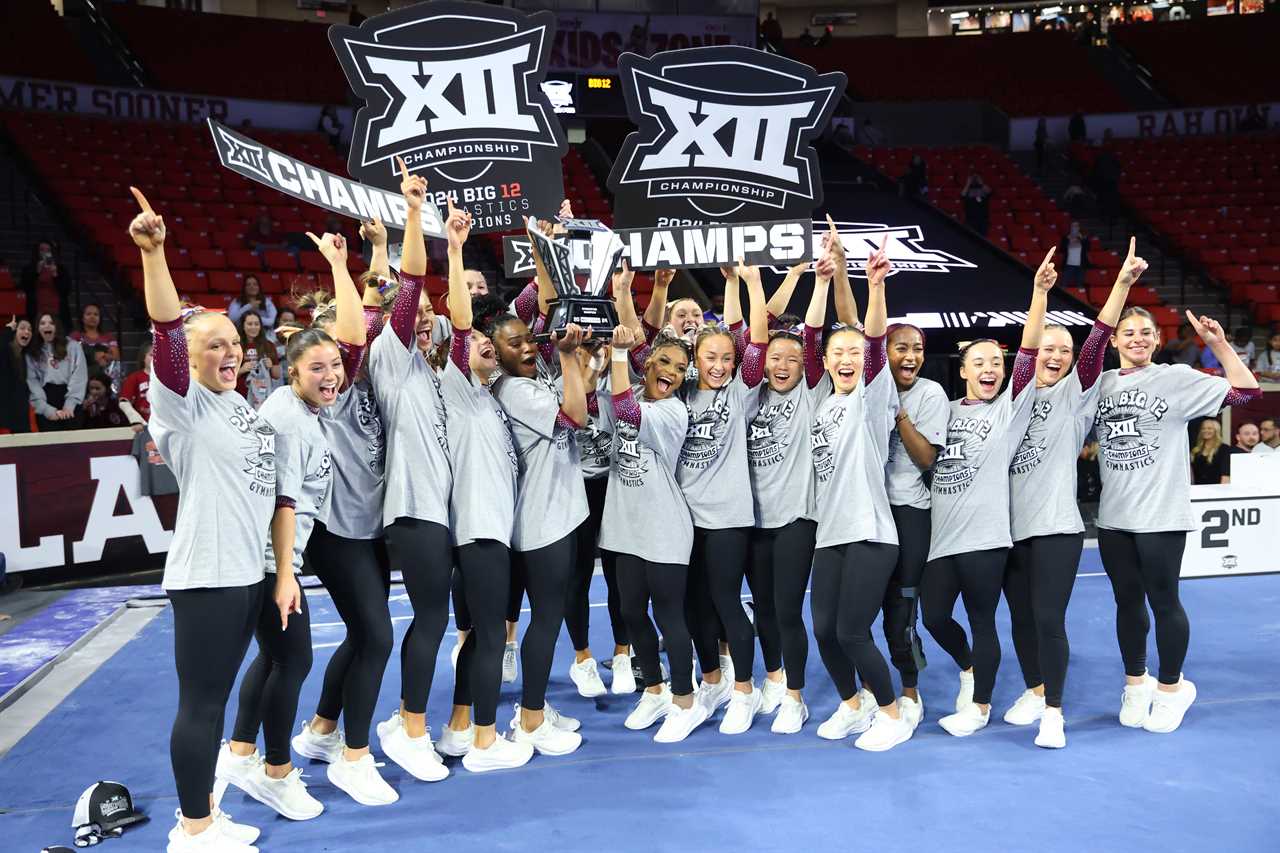 Best photos from Oklahoma Women's Gymnastics historic Big 12 championship win