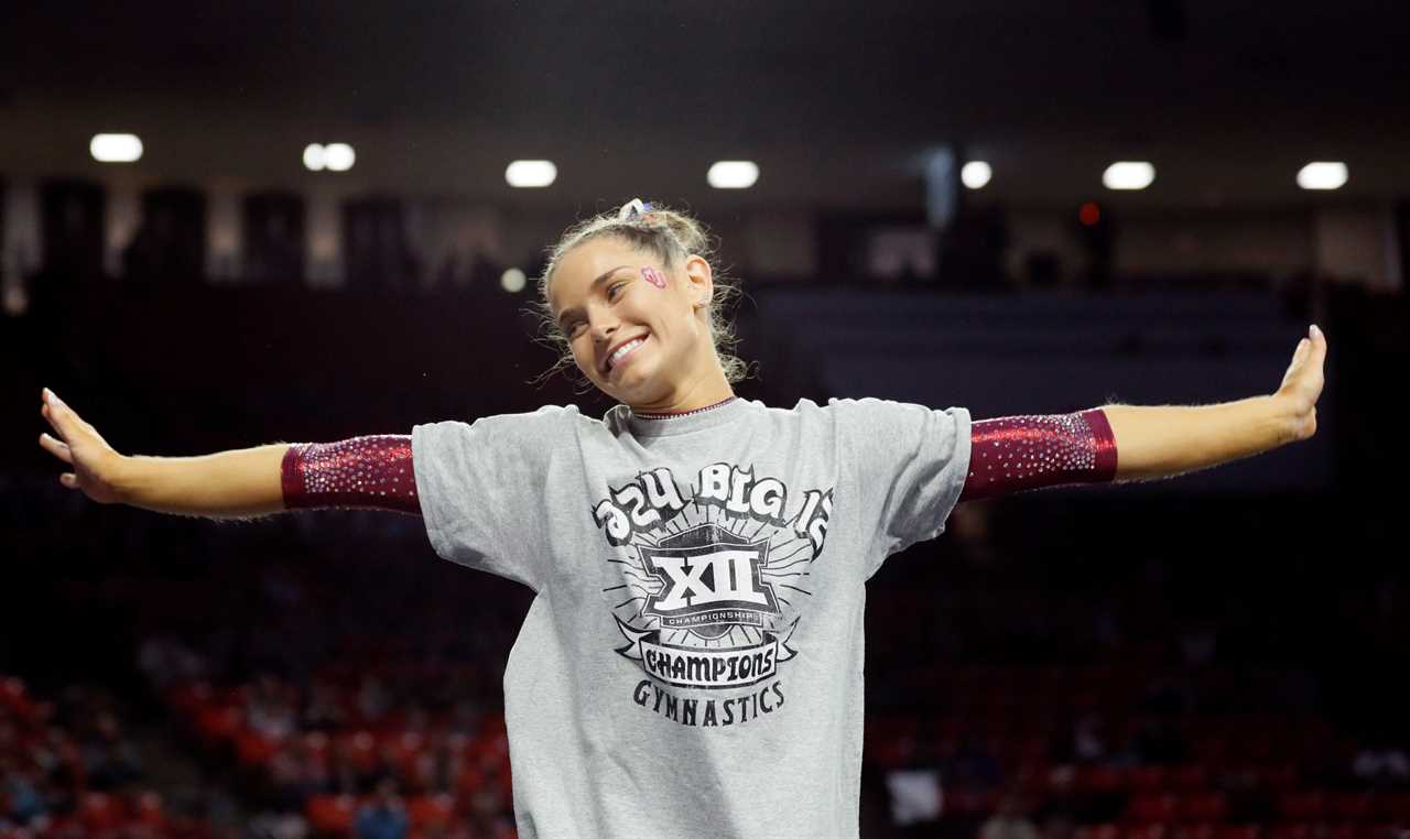 Best photos from Oklahoma Women's Gymnastics historic Big 12 championship win